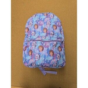Disney Frozen 2 Elsa Anna 16" Large Backpack Girl's Book Bag